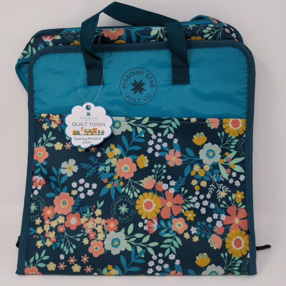 Missouri Star Quilt Co Wildflowers Sewing Project Case 13 x 14 NEW Quilt Town